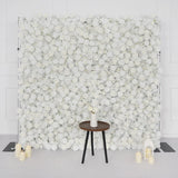 Uflower Artificial White Flower Wall Wedding Backdrop Decor SET80113 - Uflower