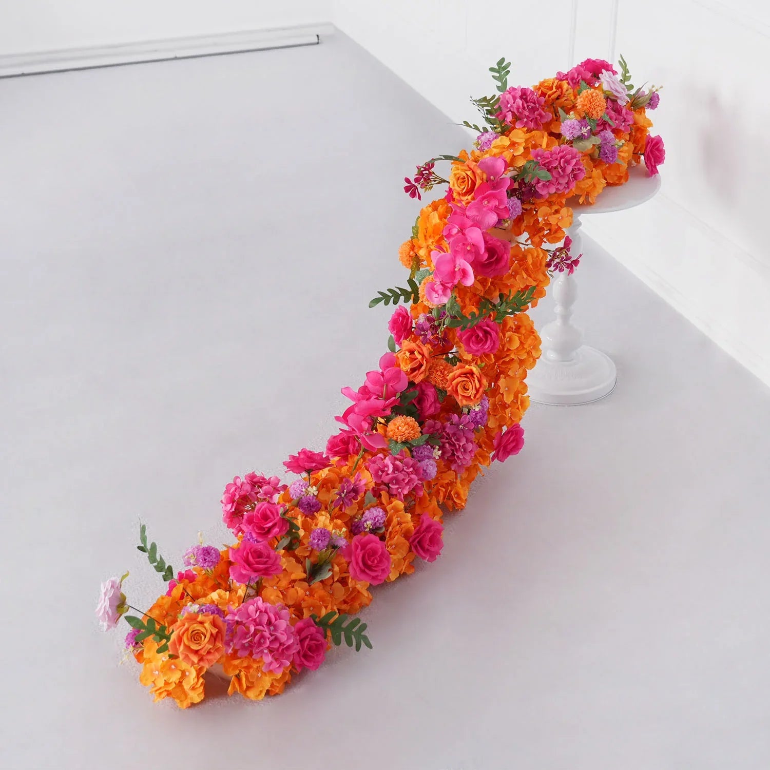 Uflower Artificial Flower Row Sofa Table Runner Floor Flower Arrangement MC80107 - Uflower