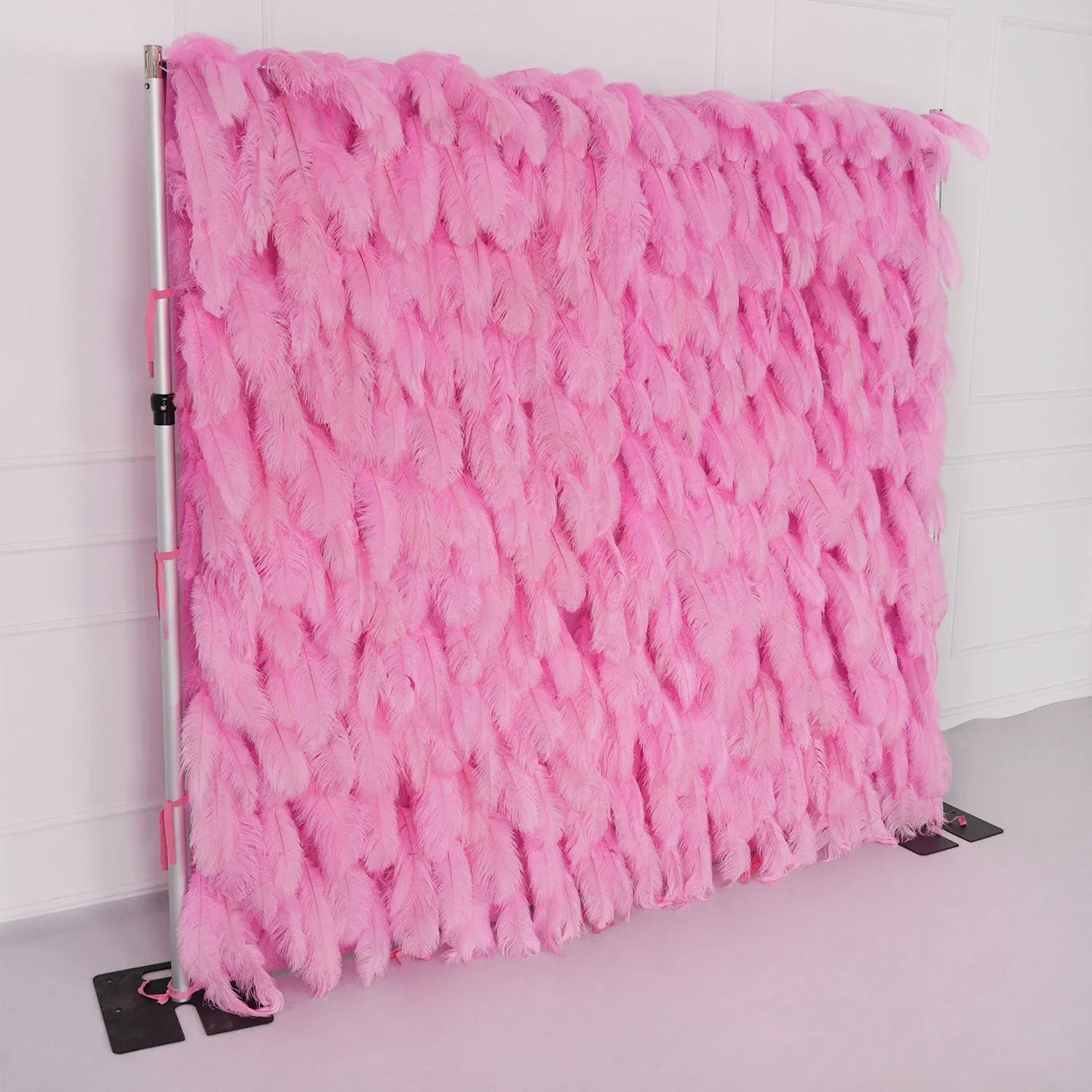 Uflower Artificial Pink 5D Flower Wall Wedding Backdrop Deco Birthday Party SET80088 - Uflower