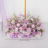 Uflower Artificial Purple Wedding KT Backdrop Flower Arch Decor SET80057 - Uflower