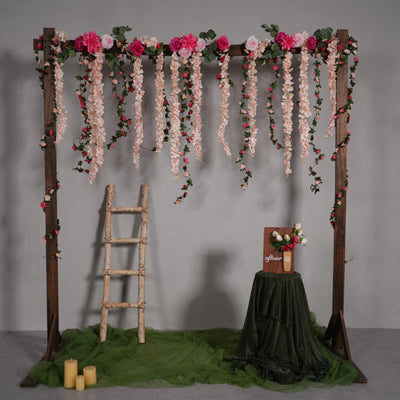 DIY Silk Flower Vines for Wedding & Hanging Decor Flower Kit MJ80007-01