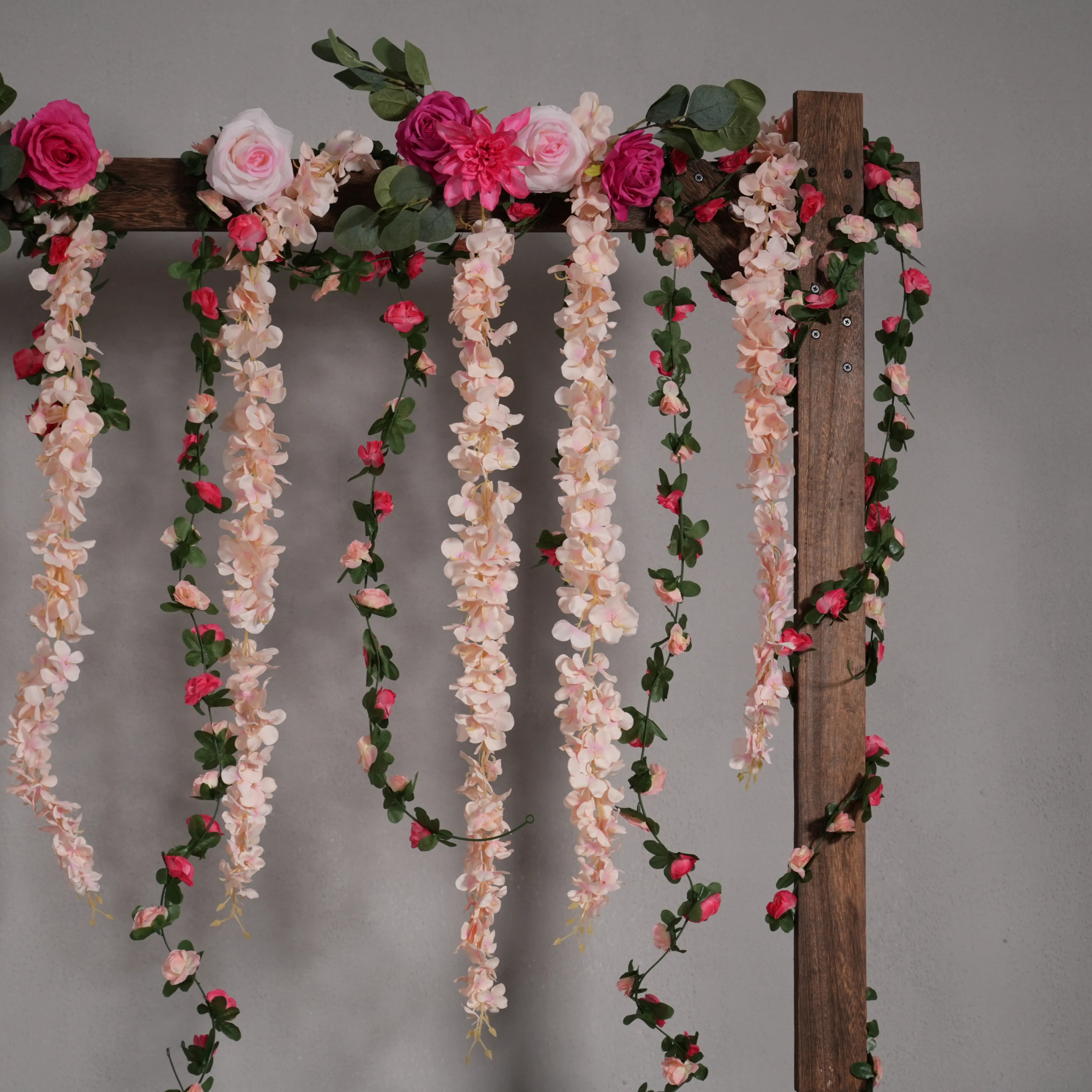 DIY Silk Flower Vines for Wedding & Hanging Decor Flower Kit MJ80007-01