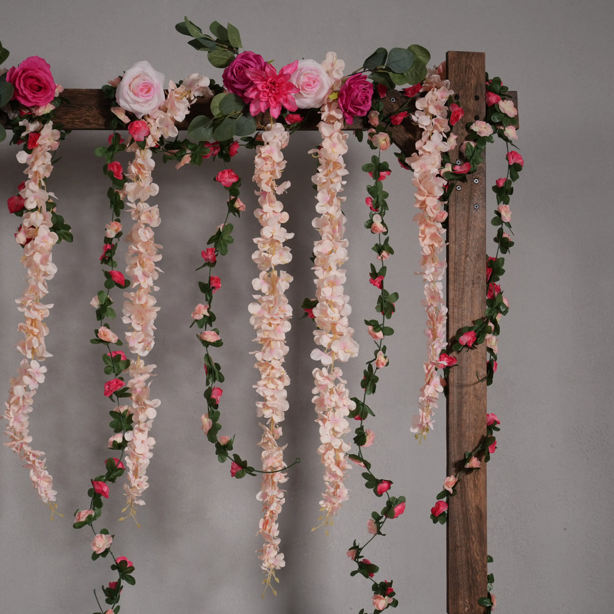 DIY Silk Flower Vines for Wedding & Hanging Decor Flower Kit MJ80007-01
