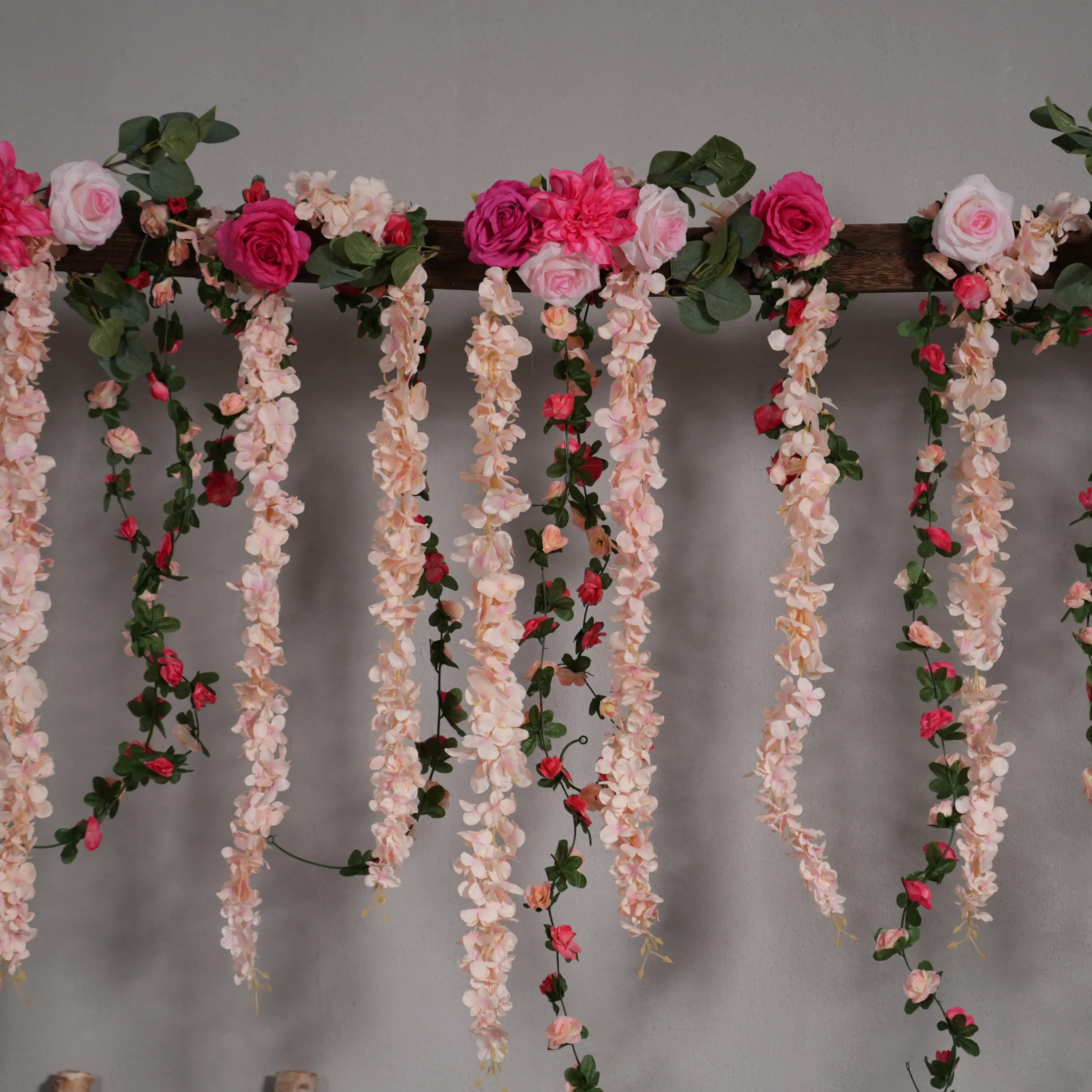 DIY Silk Flower Vines for Wedding & Hanging Decor Flower Kit MJ80007-01