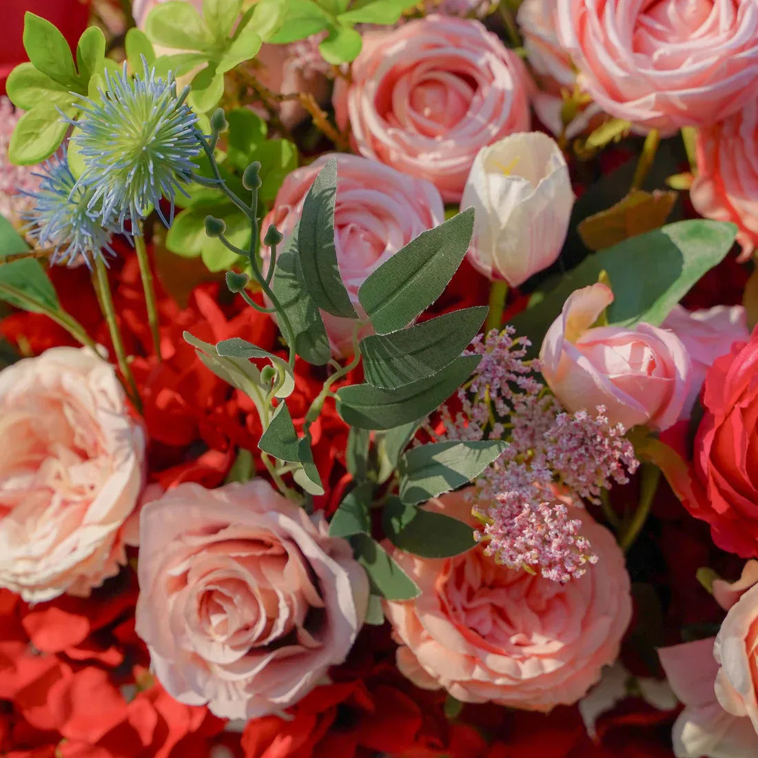 Artificial Rosewood Flower Wedding Table Centerpiece MB80103-01 - Uflower