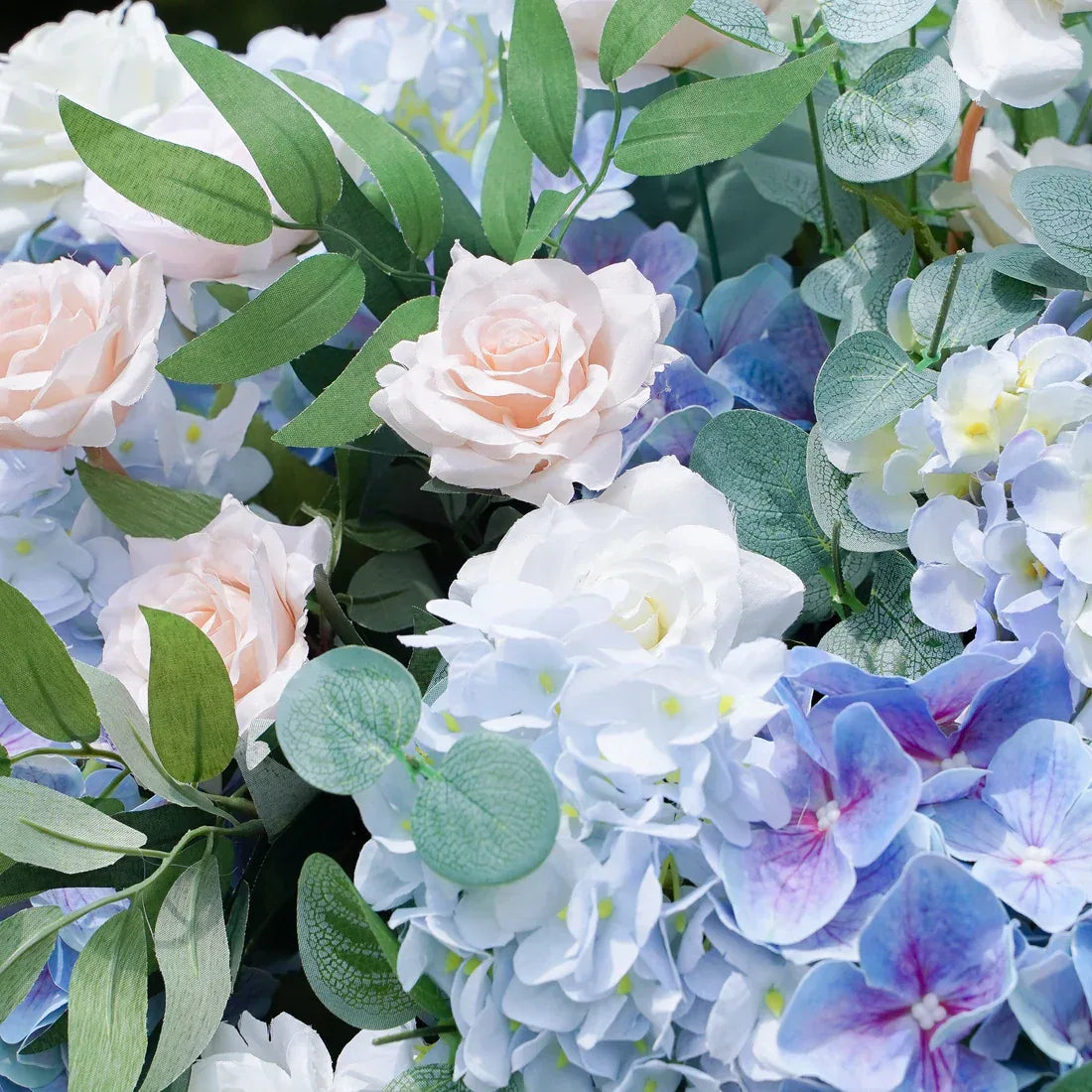 Artificial Teal Flower Wedding Table Centerpiece - Uflower