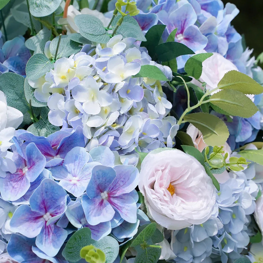 Artificial Teal Flower Wedding Table Centerpiece - Uflower