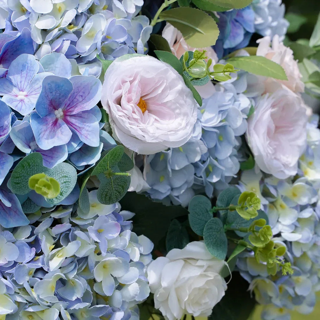 Artificial Teal Flower Wedding Table Centerpiece - Uflower