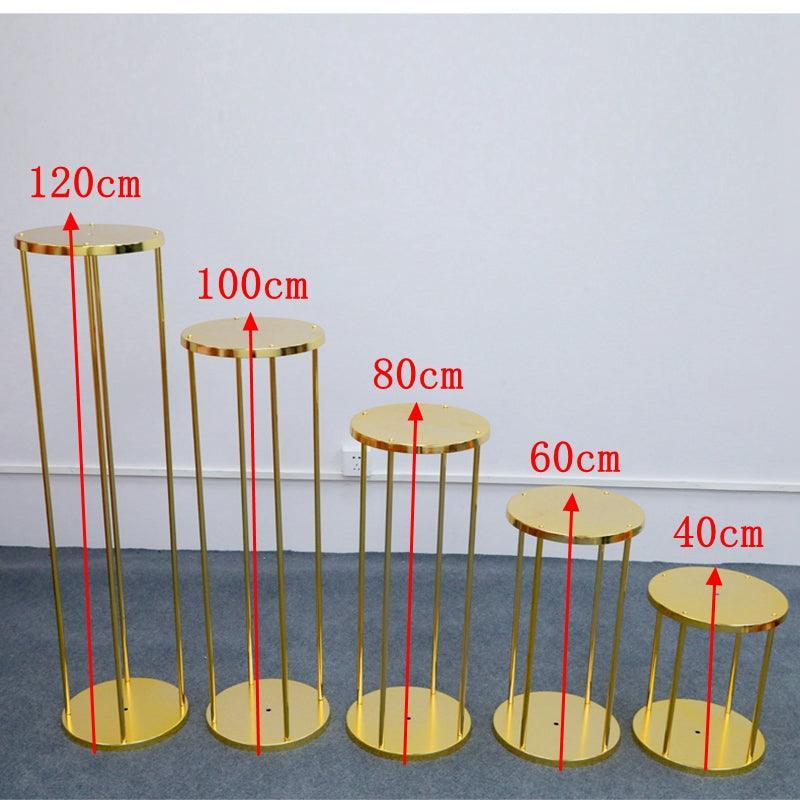 Circular Iron Flower Frame Road Sign Wedding Props - Uflower