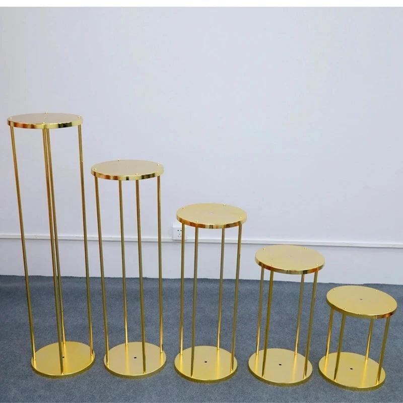 Circular Iron Flower Frame Road Sign Wedding Props - Uflower