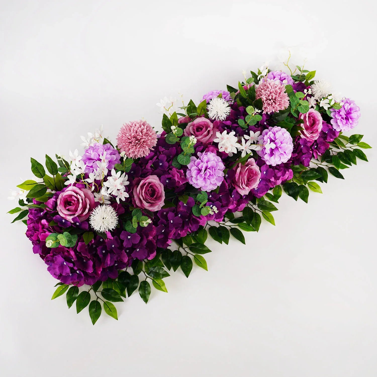 Uflower 100CM Flower Backdrops Wall Flower Row Decor MC80014 - Uflower