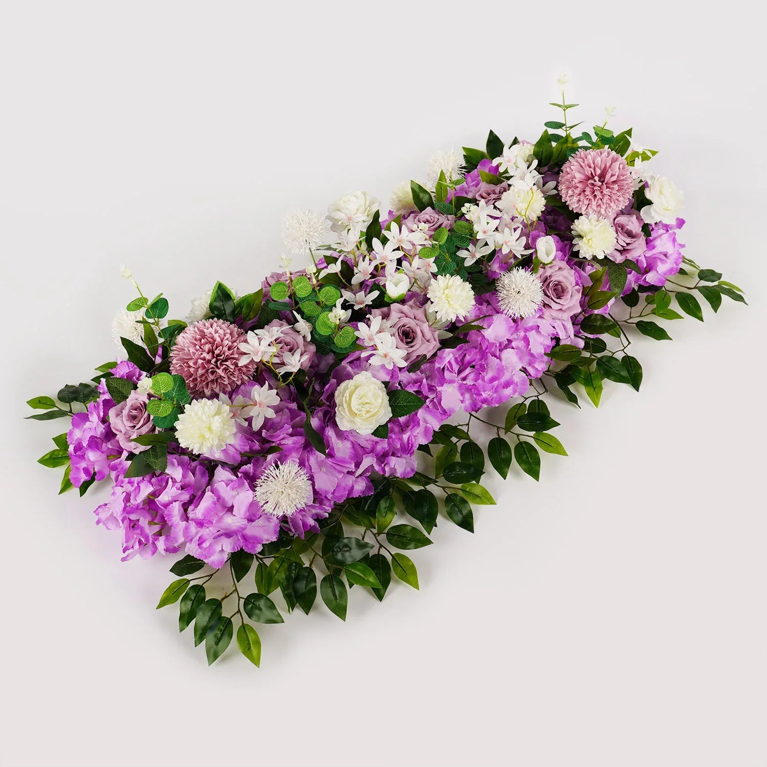 Uflower 100CM Flower Backdrops Wall Flower Row Decor MC80014 - Uflower