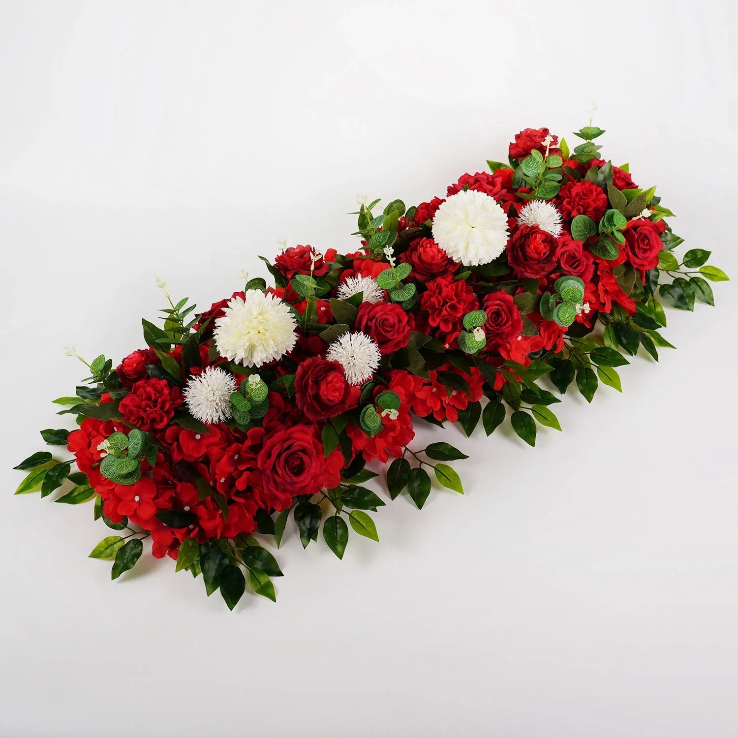 Uflower 100CM Flower Backdrops Wall Flower Row Decor MC80014 - Uflower