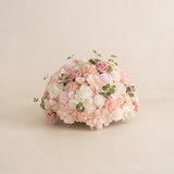 Uflower Pink Wedding Decorations | One-Stop Styling with Floral Wall, Table Flowers, Chair Flowers & Wreaths