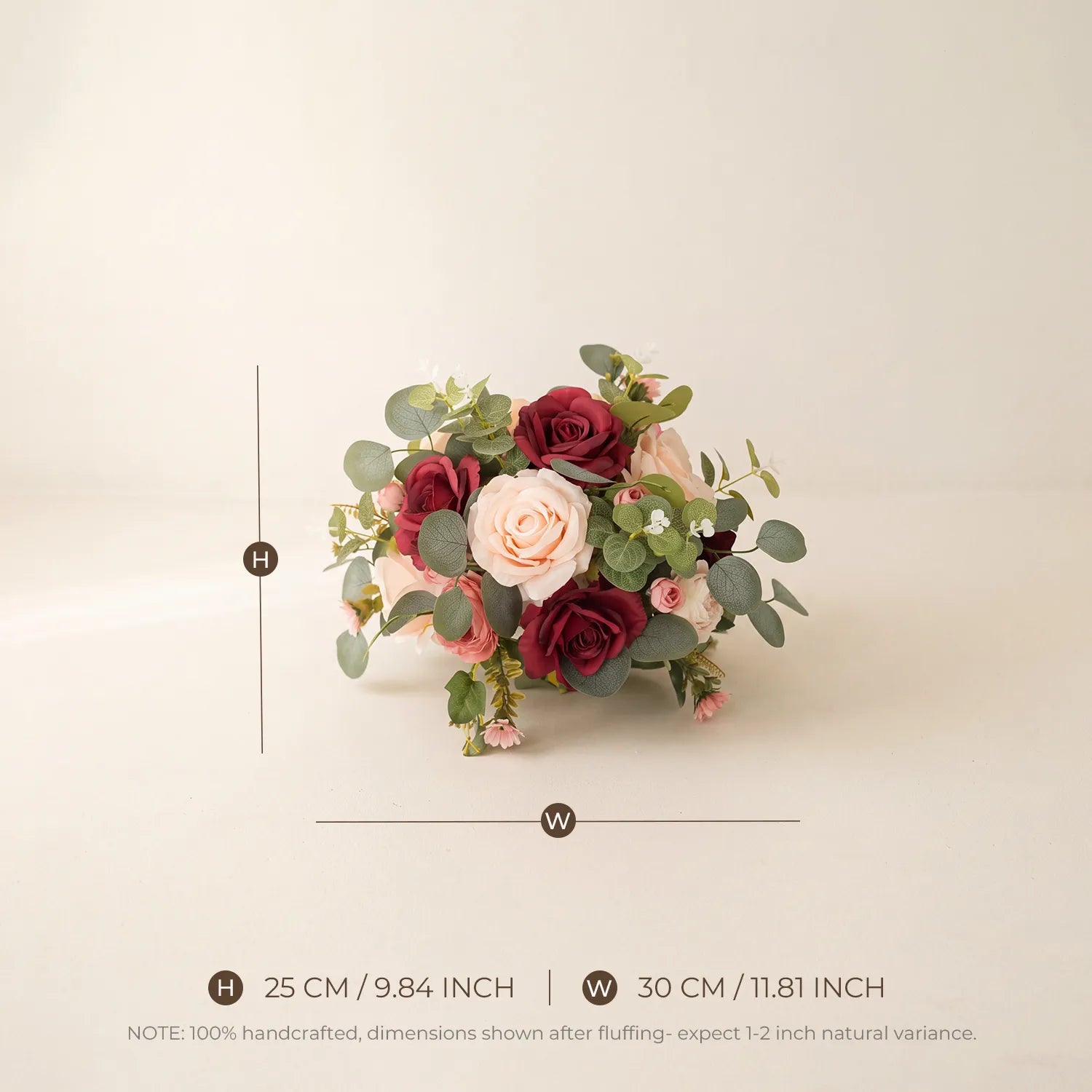 Uflower Red Wedding Decor Set | Horn Arch,Table Centerpiece &Table Runner |Multiple Sizes, One-Stop Styling