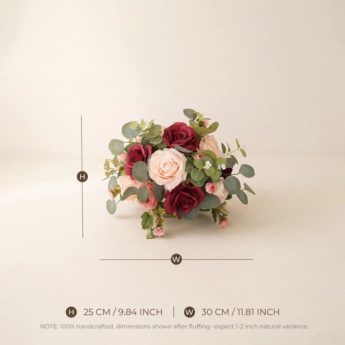 Uflower Red Wedding Decor Set | Horn Arch,Table Centerpiece &Table Runner |Multiple Sizes, One-Stop Styling