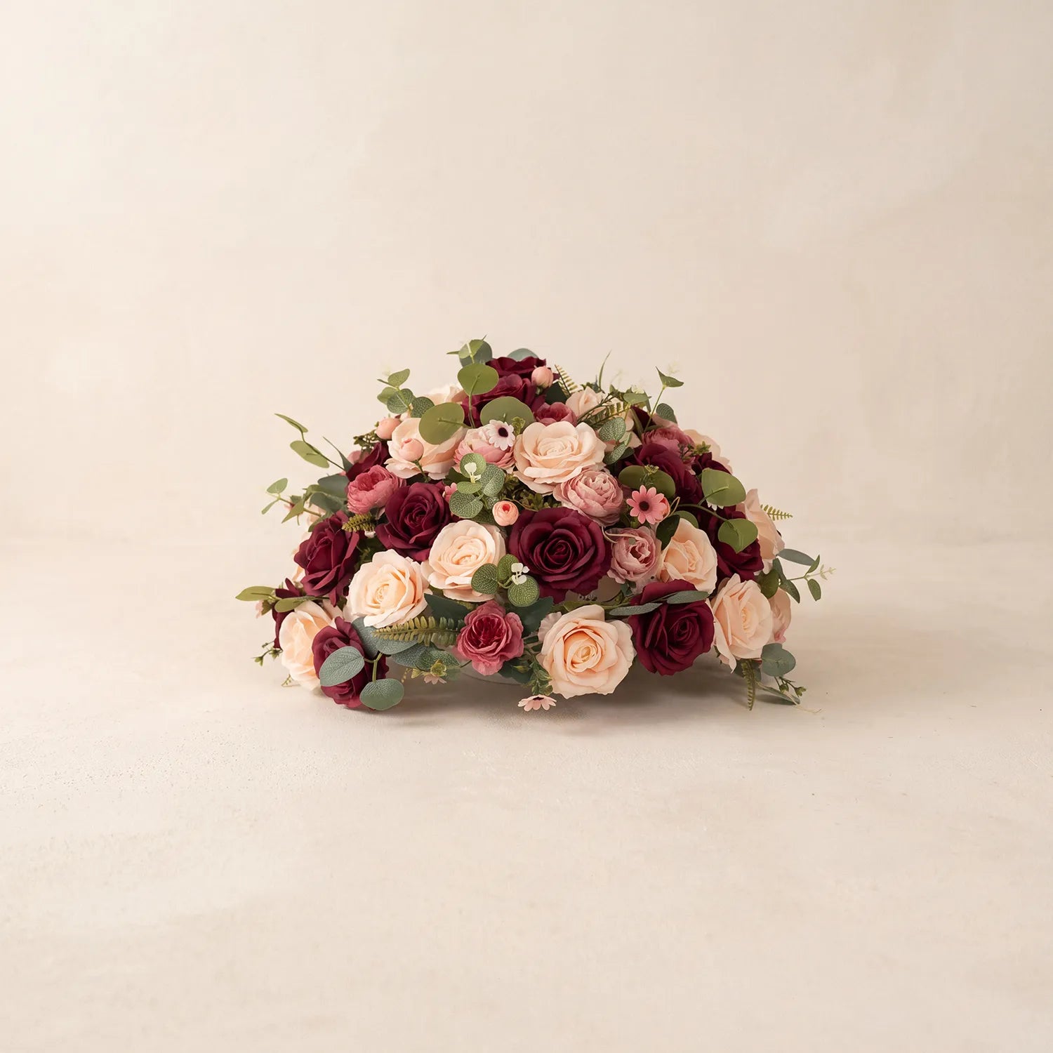 Uflower Red Wedding Decor Set | Horn Arch,Table Centerpiece &Table Runner |Multiple Sizes, One-Stop Styling