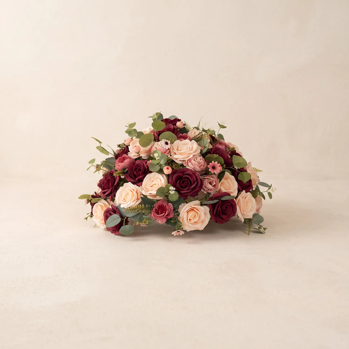 Uflower Red Wedding Decor Set | Horn Arch,Table Centerpiece &Table Runner |Multiple Sizes, One-Stop Styling