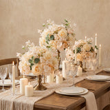 Uflower Rose Table Centerpieces Floral Ball Wedding Decor Flower Arrangement MB80099
