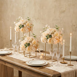 Uflower Rose Table Centerpieces Floral Ball Wedding Decor Flower Arrangement MB80099