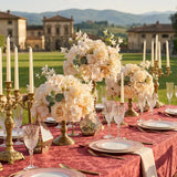 Uflower Rose Table Centerpieces Floral Ball Wedding Decor Flower Arrangement MB80099