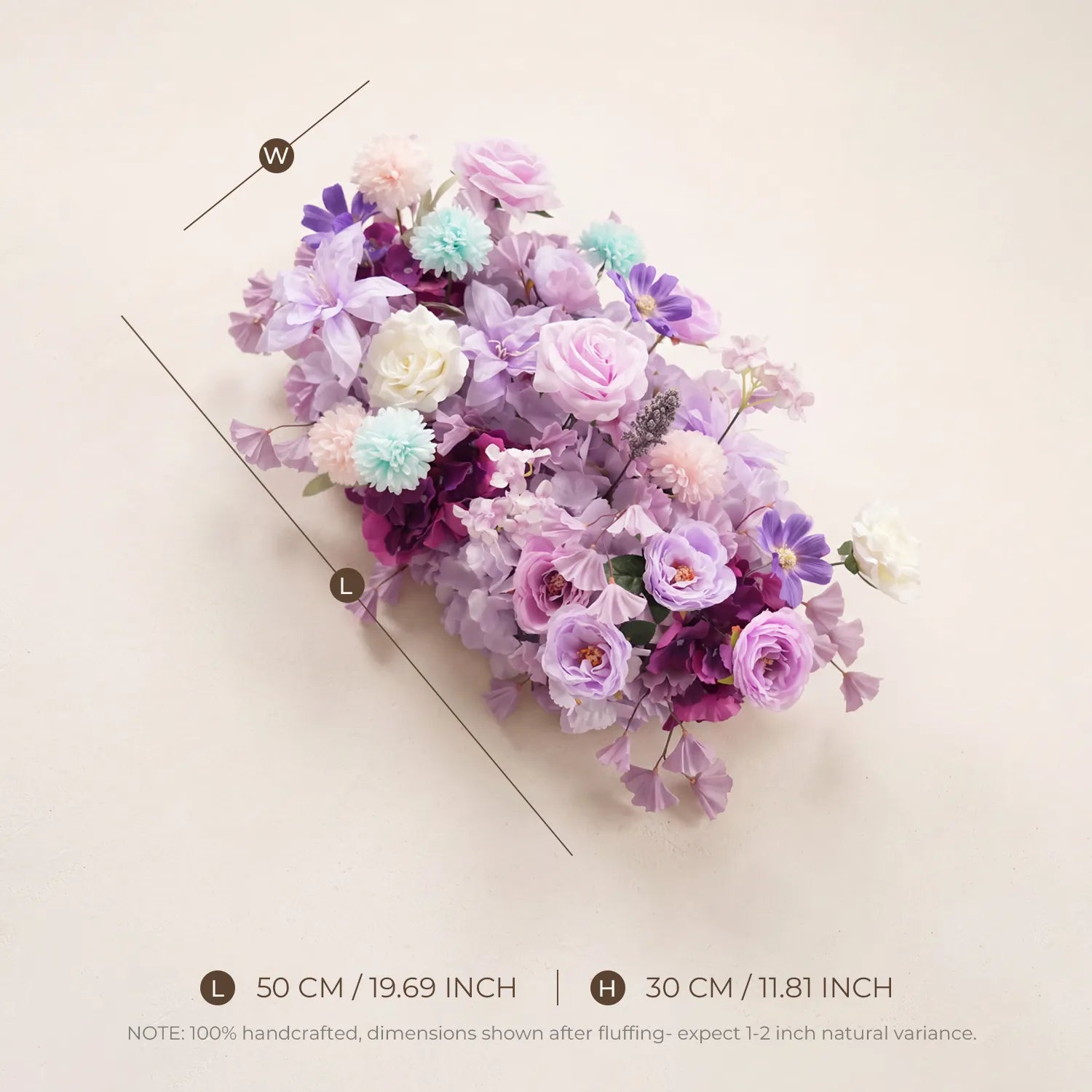 Uflower Purple Wedding & Party Decor | One-Stop Styling, Multiple Sizes, One Cohesive Style