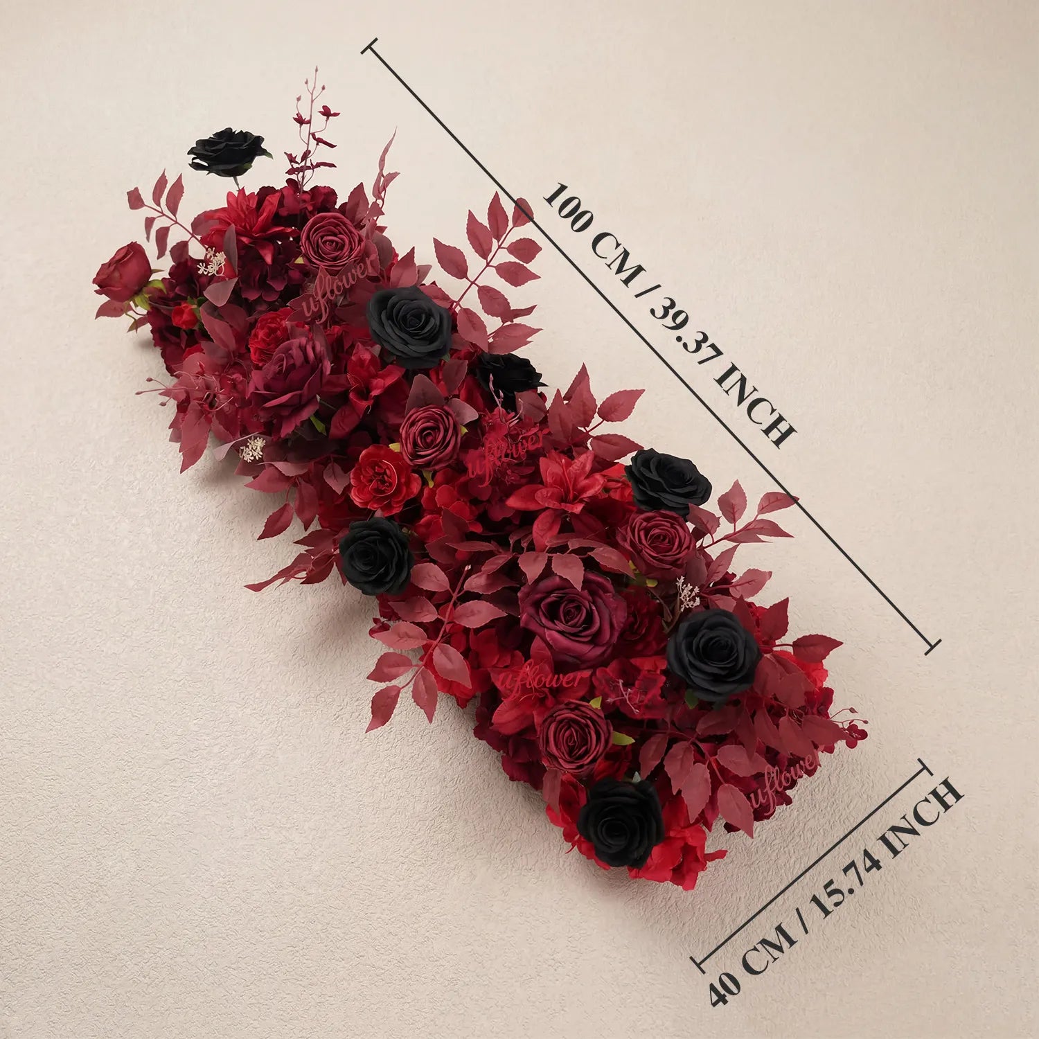 Uflower  Flower Row Decor Wedding Party Event Props MC80389-01
