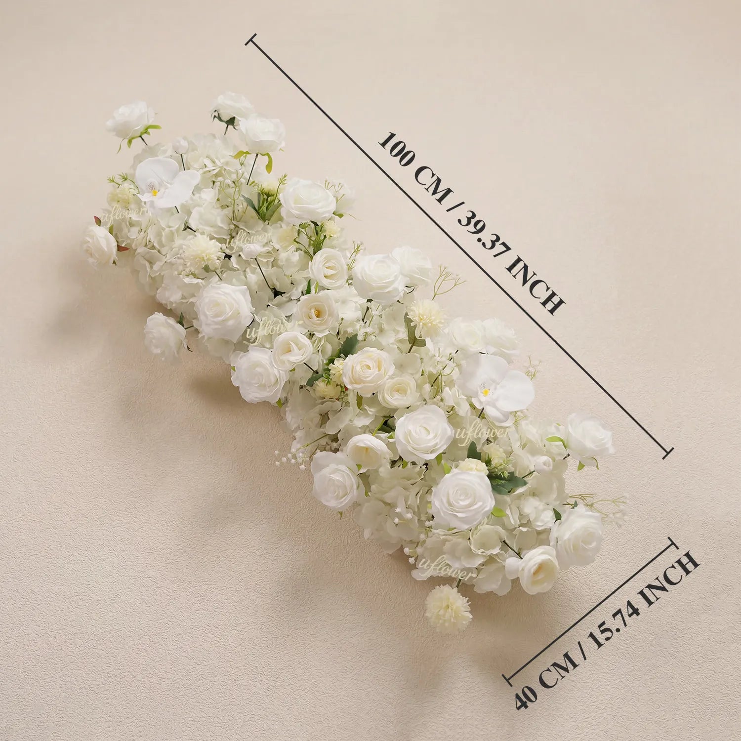 Uflower  Flower Row Decor Wedding Party Event Props MC80389-01