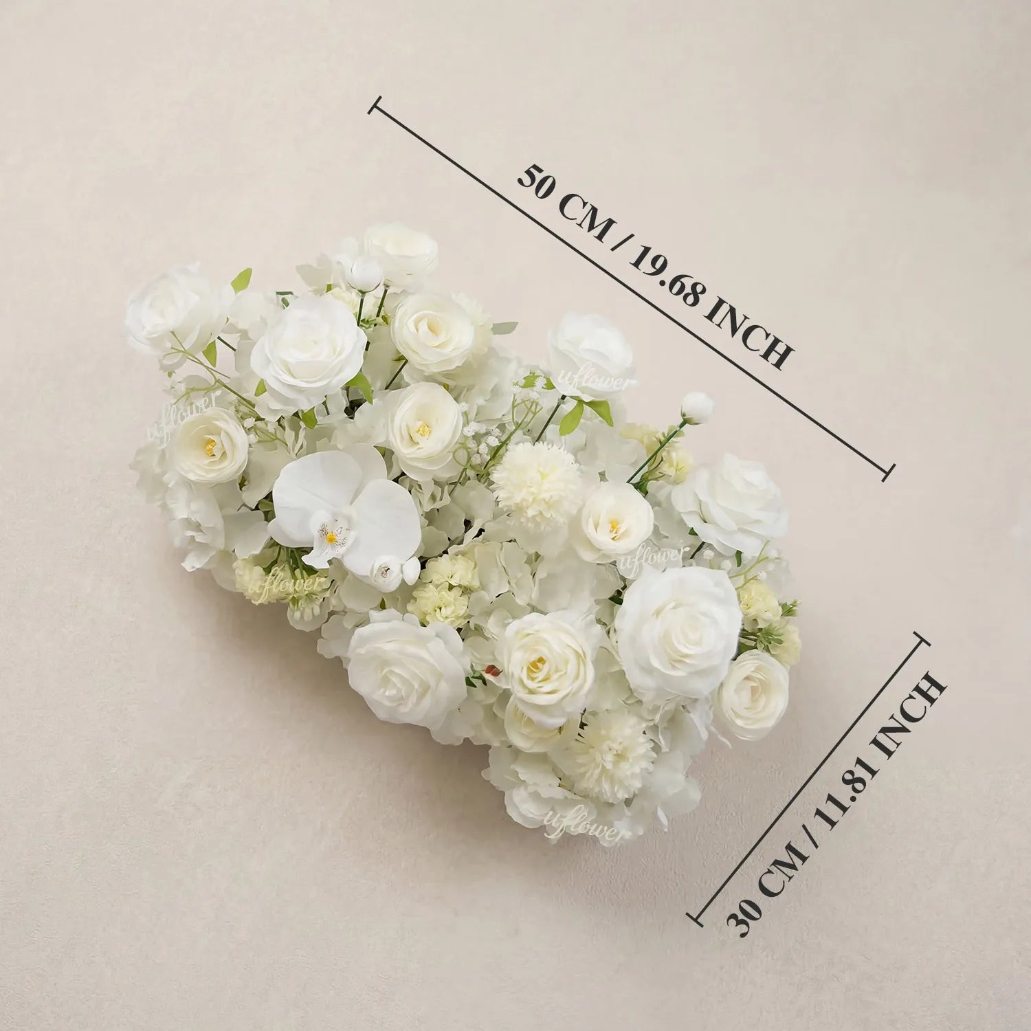Uflower  Flower Row Decor Wedding Party Event Props MC80389-01