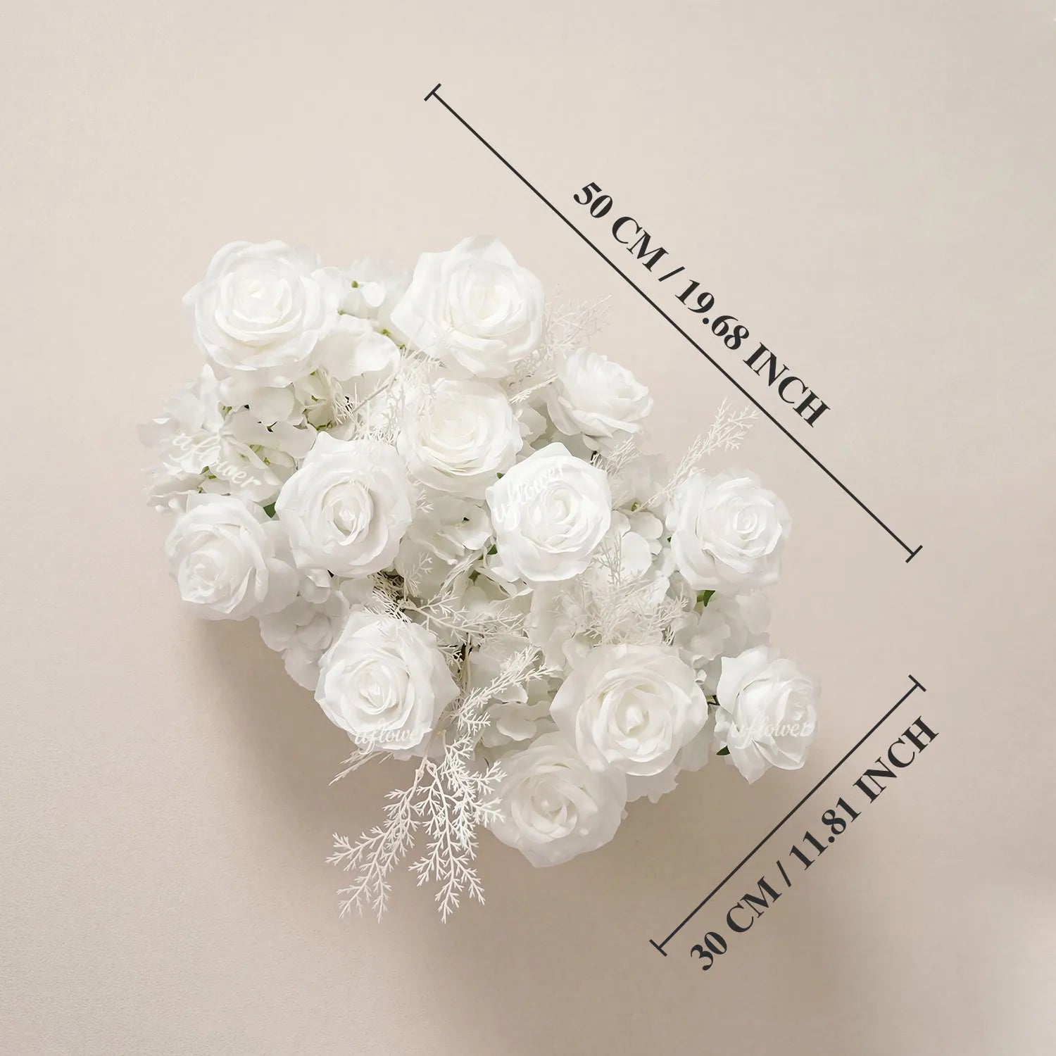 Uflower  Flower Row Decor Wedding Party Event Props MC80389-01