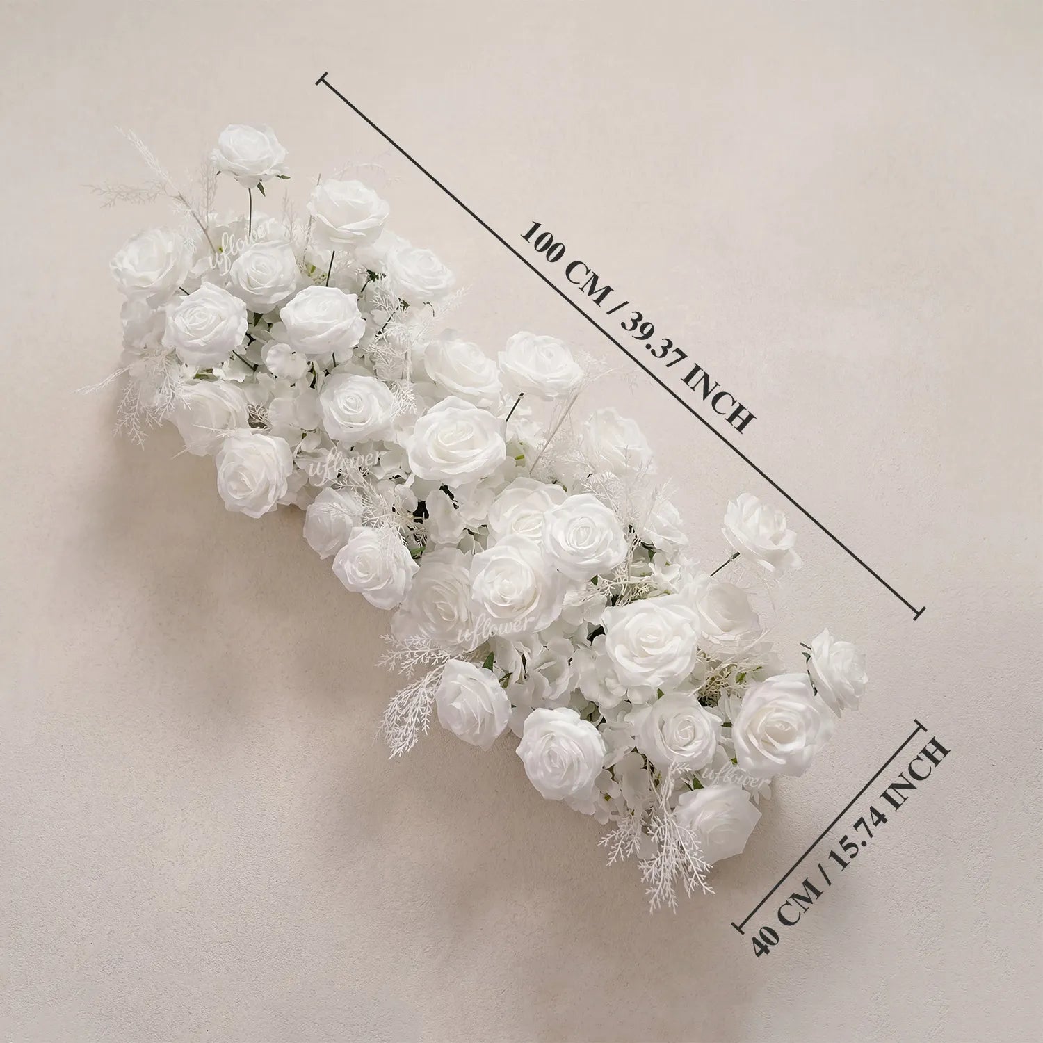 Uflower  Flower Row Decor Wedding Party Event Props MC80389-01