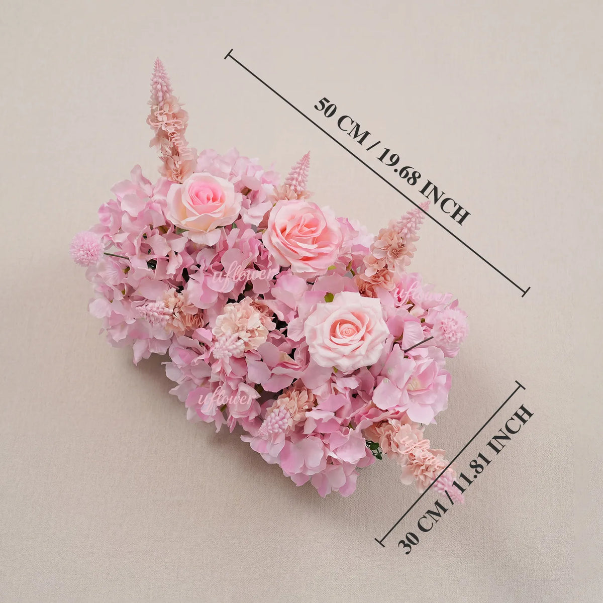 Uflower  Flower Row Decor Wedding Party Event Props MC80389-01