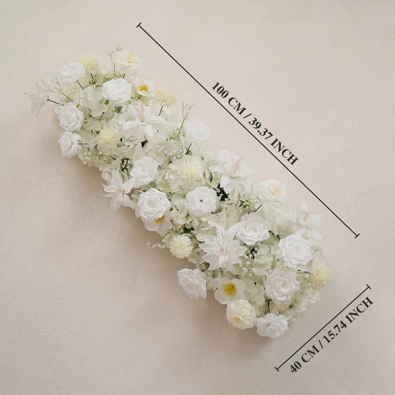Uflower  Flower Row Decor Wedding Party Event Props MC80389-01