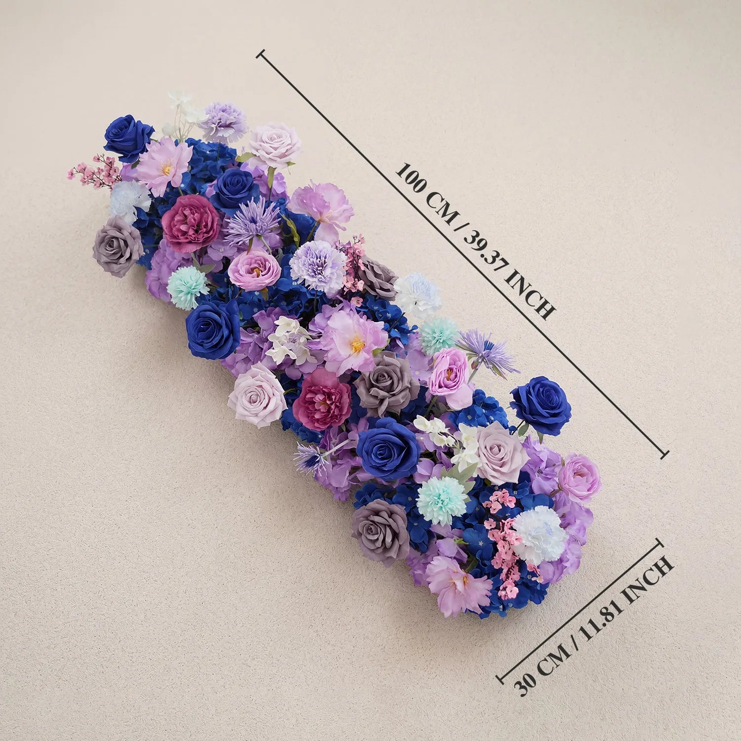 Uflower  Flower Row Decor Wedding Party Event Props MC80389-01