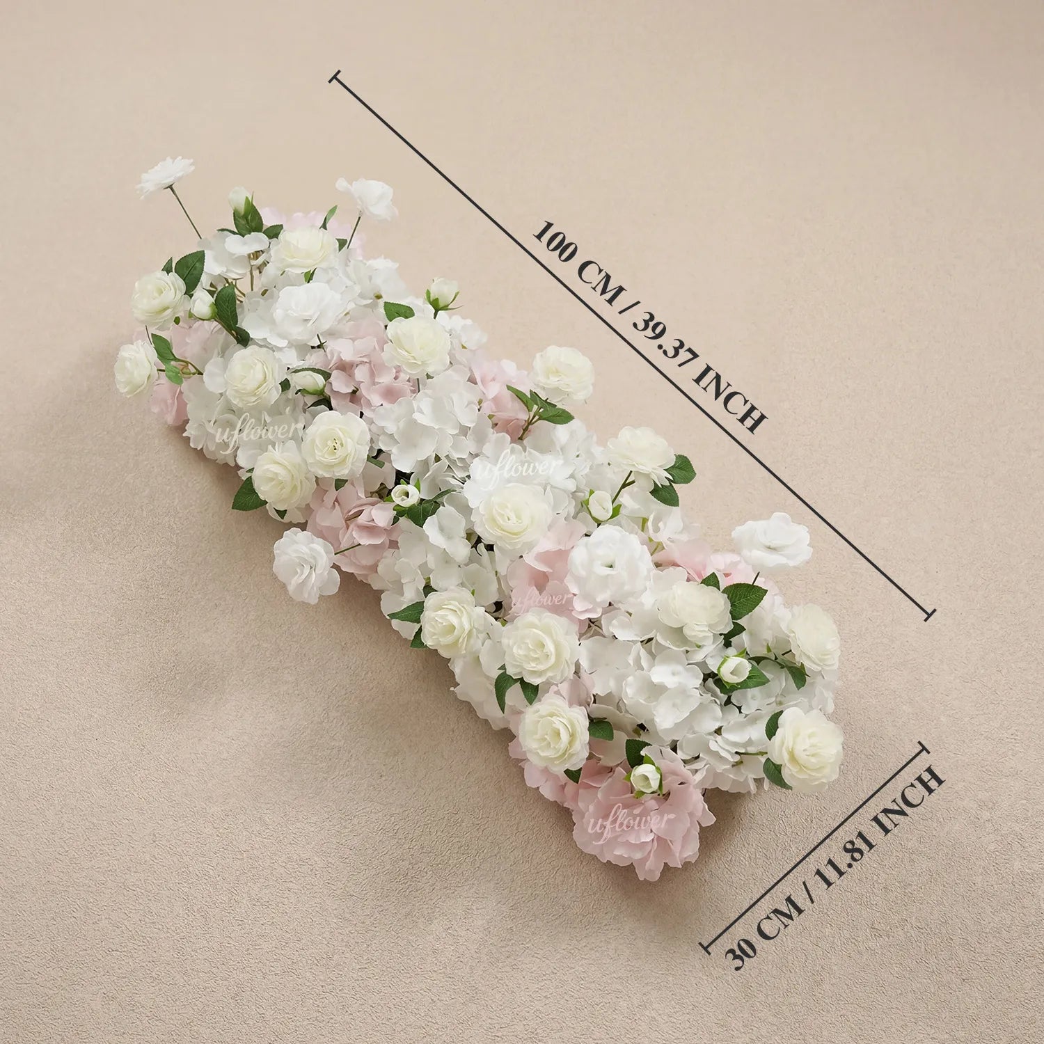 Uflower  Flower Row Decor Wedding Party Event Props MC80389-01