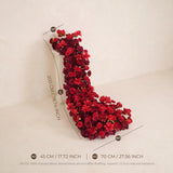 Red Table Wedding Decoration | One-shop Stying Table Runner & Centerpiece