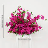 Uflower Rose Red Wedding Horn Arch Background Decoration SET80049 - Uflower