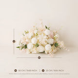 Soft Champagne & Pink Sweetheart Table Decor | One-Stop Floral Styling with Centerpiece & Ground Flowers