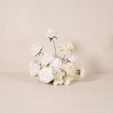 Uflower Elegant Minimalist White Sweetheart Table Decor | One-Stop Styling