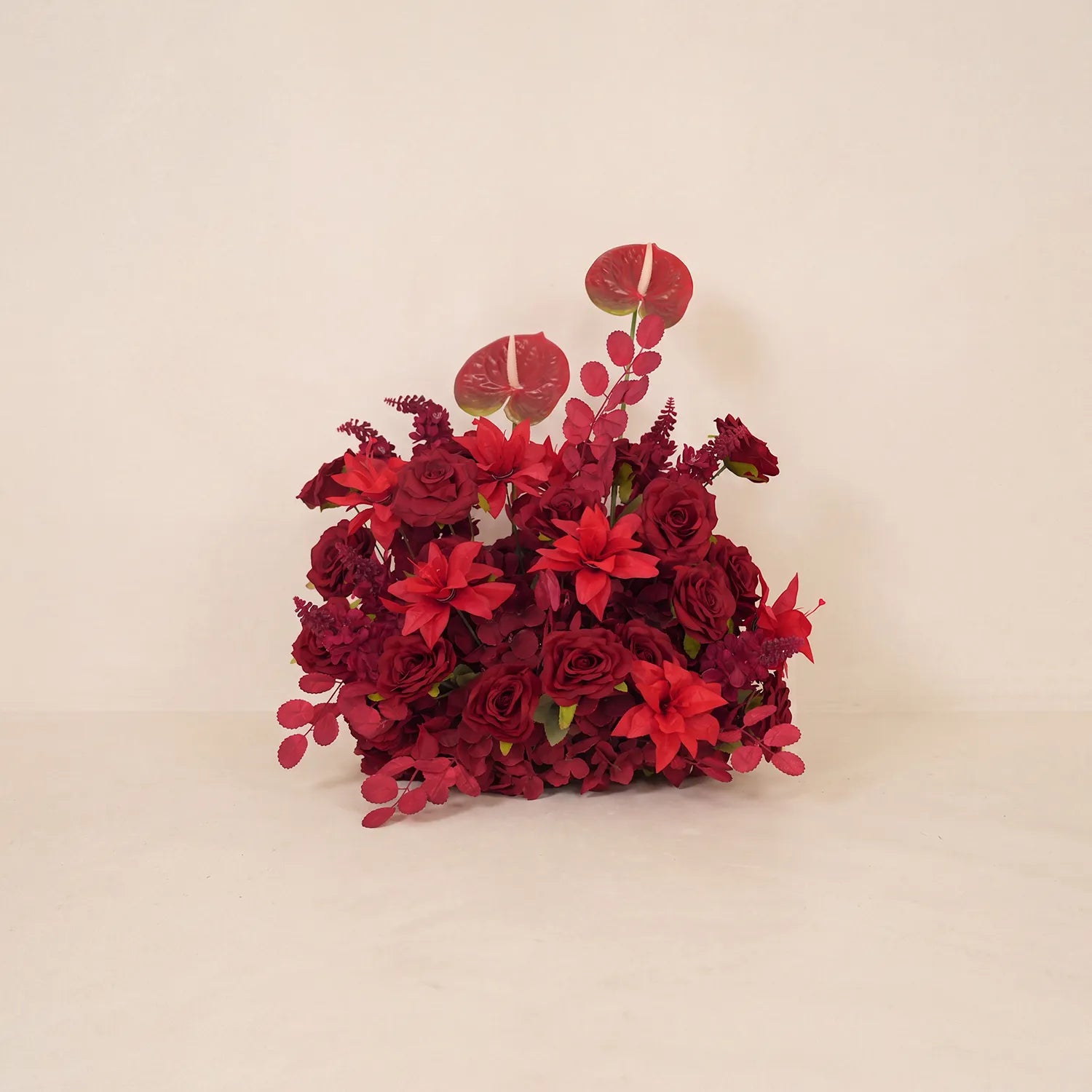 Red Table Wedding Decoration | One-shop Stying Table Runner & Centerpiece