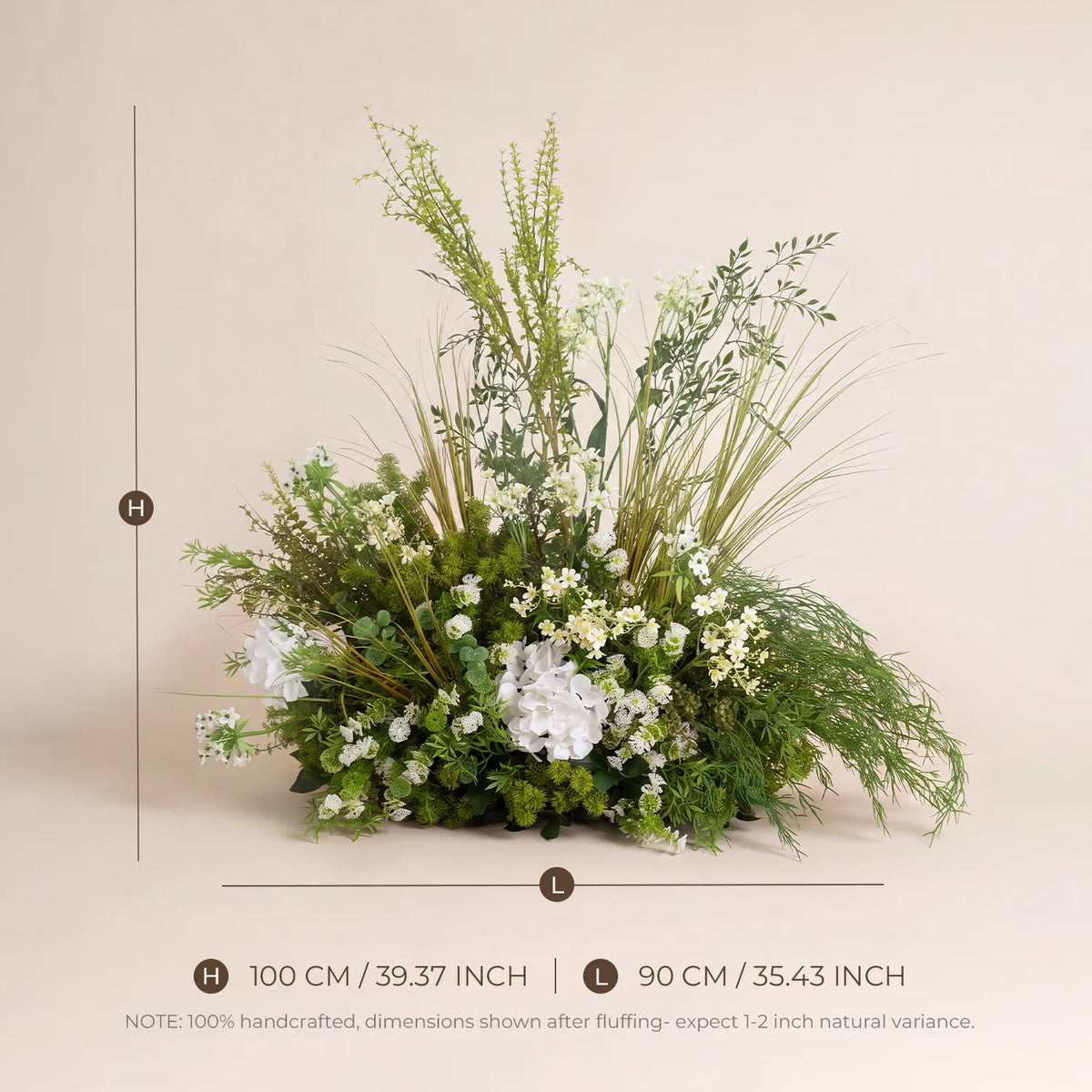 One-Stop Styling Elegant Wedding Floral Decor – Ground Flowers, Centerpieces & Welcome Sign