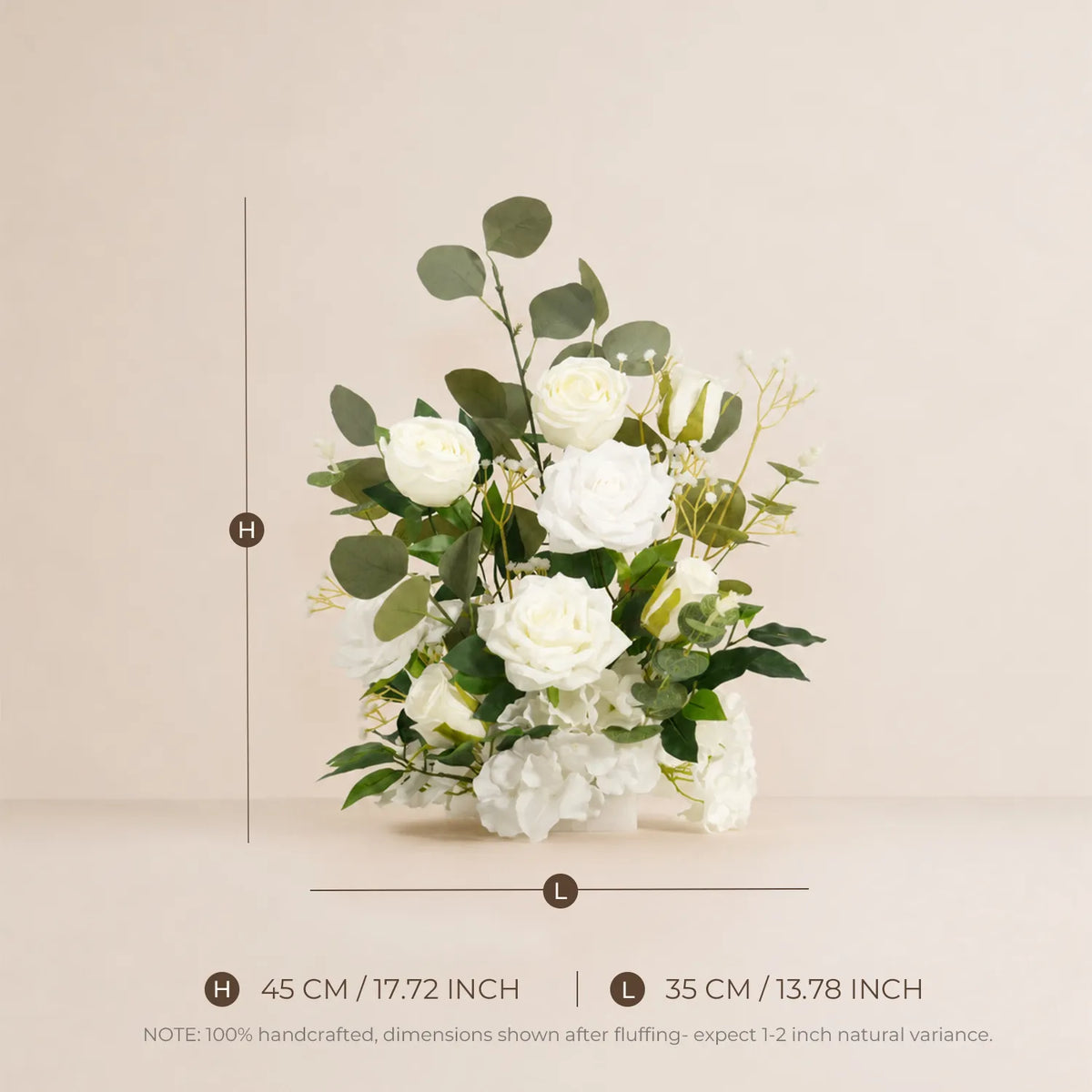 One-Stop Styling Elegant Wedding Floral Decor – Ground Flowers, Centerpieces & Welcome Sign
