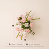 Uflower Pink Wedding Decorations | One-Stop Styling with Floral Wall, Table Flowers, Chair Flowers & Wreaths