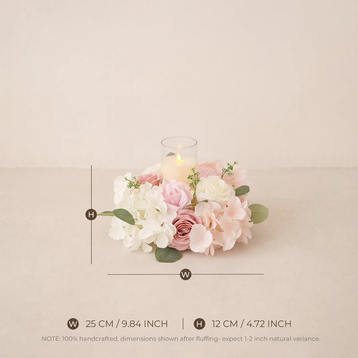 Uflower Pink Wedding Decorations | One-Stop Styling with Floral Wall, Table Flowers, Chair Flowers & Wreaths