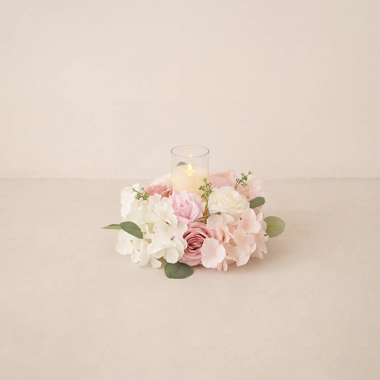 Uflower Pink Wedding Decorations | One-Stop Styling with Floral Wall, Table Flowers, Chair Flowers & Wreaths
