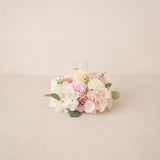 Uflower Pink Wedding Decorations | One-Stop Styling with Floral Wall, Table Flowers, Chair Flowers & Wreaths
