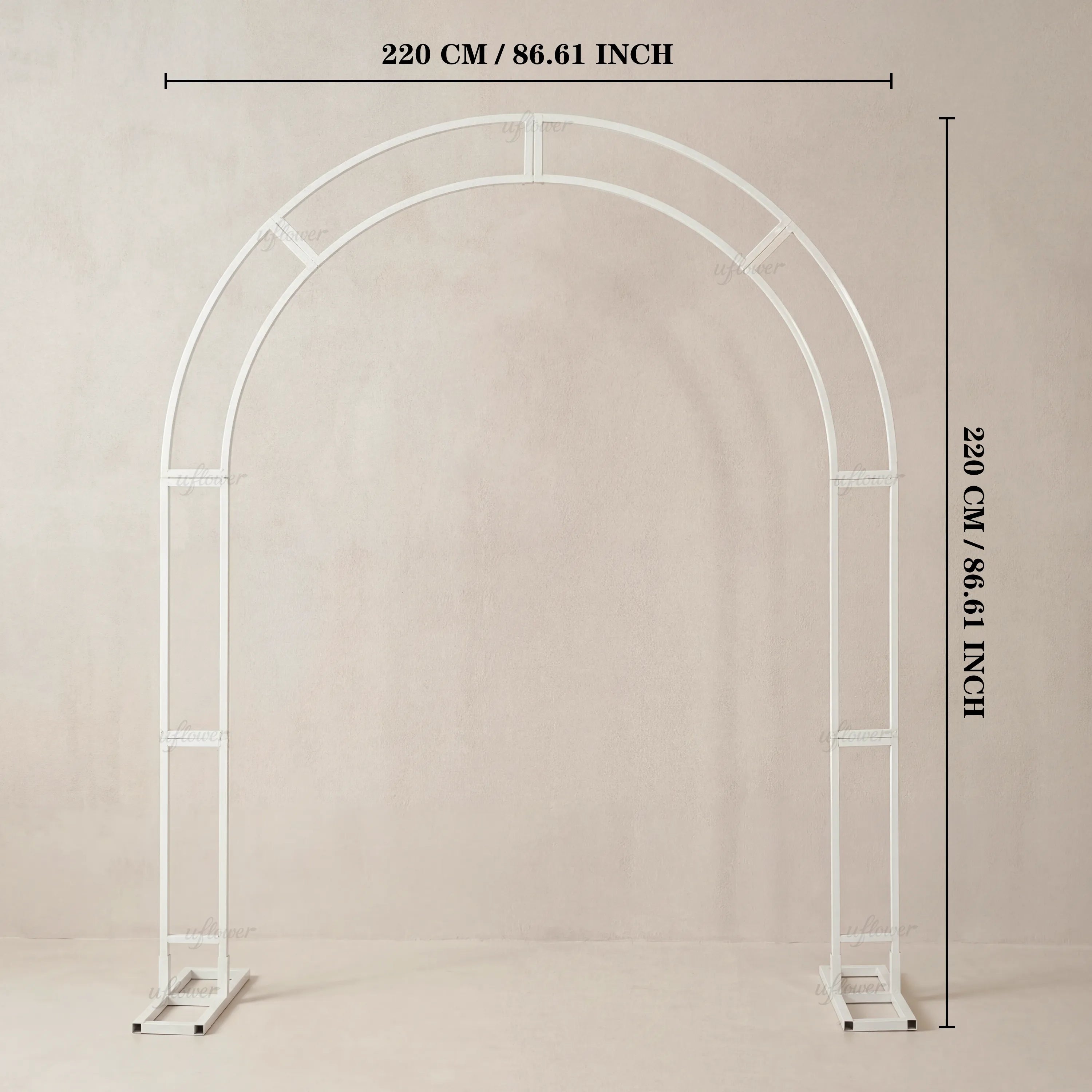 Uflower Arch Stand Wedding Background Event Floral Decor Props  MSD80022