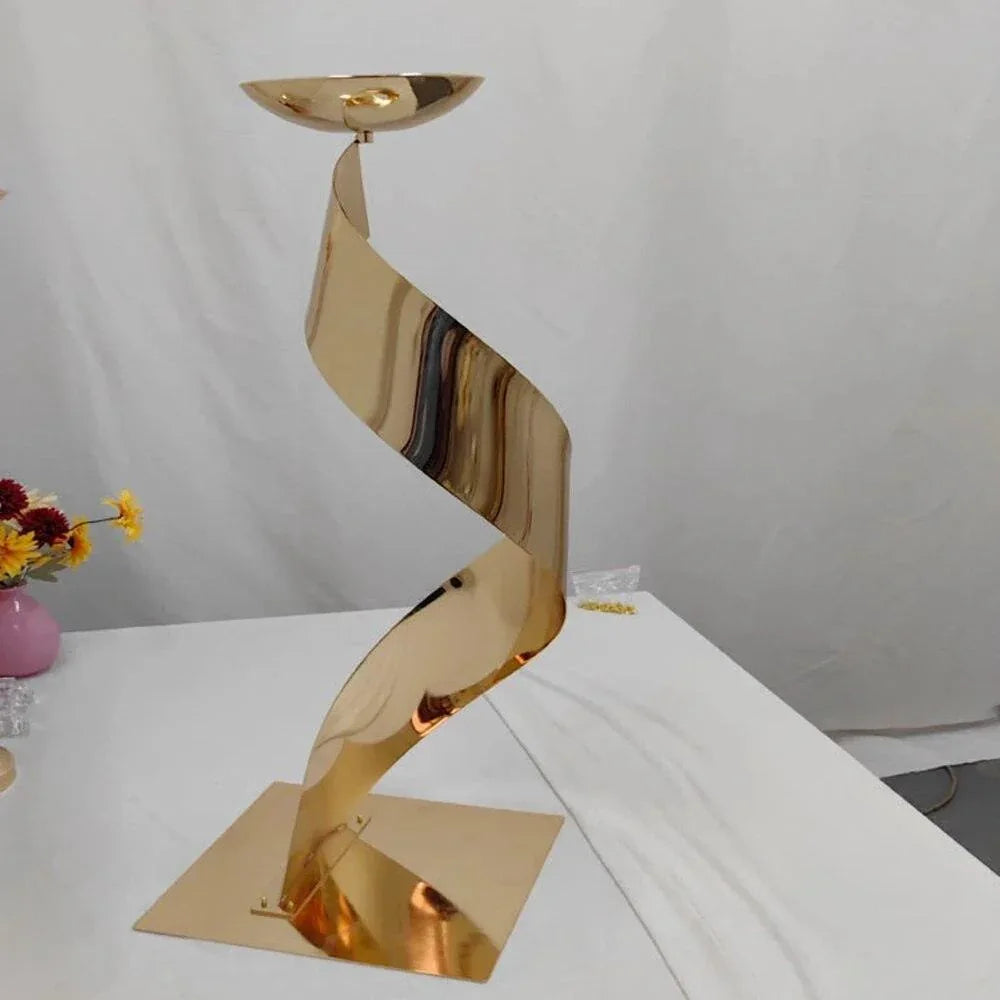 Iron Art Electroplated Wedding Main Table Flower Set S Decorative Ornaments - Uflower