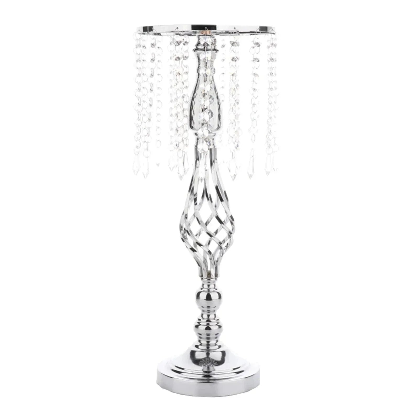 Metal Iron Art Crystal Acrylic Beaded Dining Table Decoration - Uflower