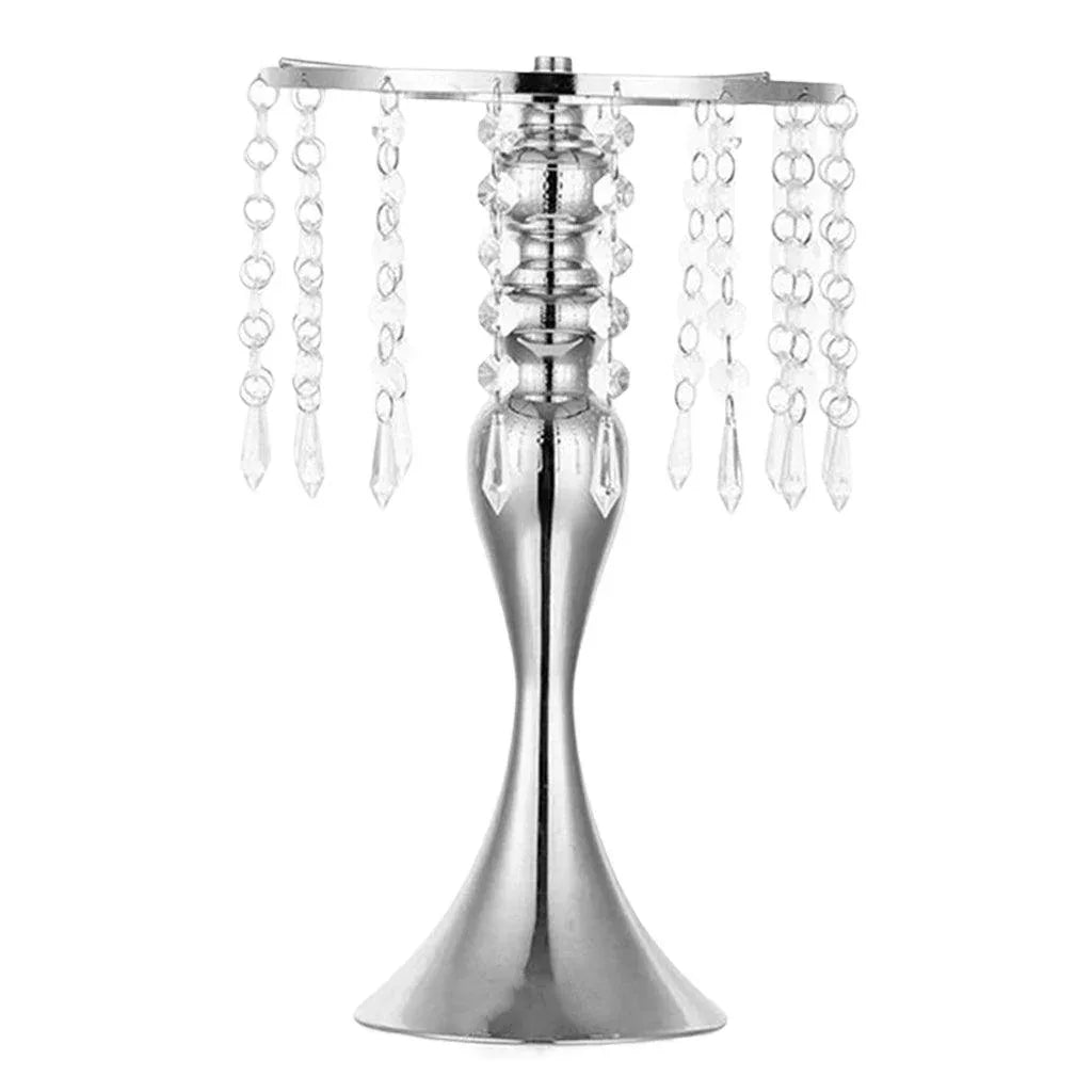 Metal Iron Art Crystal Acrylic Beaded Dining Table Decoration - Uflower